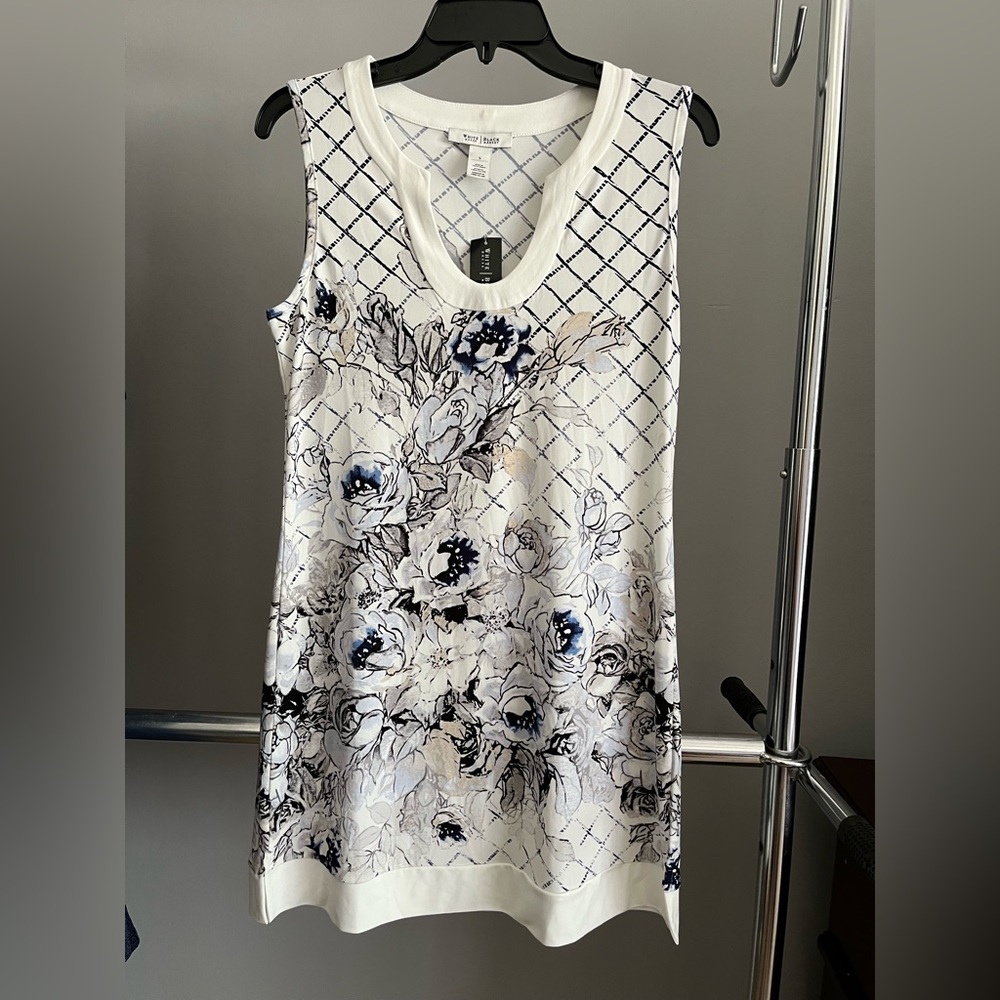 White House Black Market tank blouse.  Very cute!